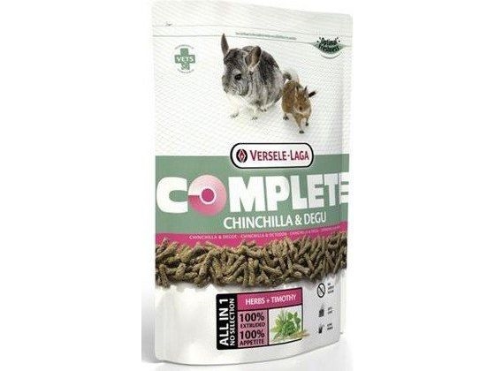 Versele Laga Complete Chinchilla Degu - Foder Til Marsvin Og Chinchillaer - 8 Kg