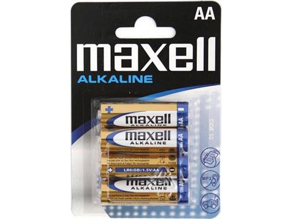 Maxell Alkaline Ace Lr6, Einwegbatterie, Alkali, 1,5 V, 4 Stück(E), Aa