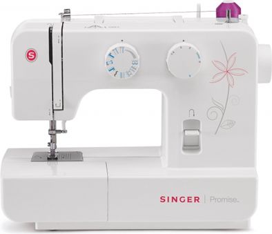 Singer Promise 1412, Weiß, Automatische Nähmaschine, Sägen, Variabel, Drehregler, Elektro