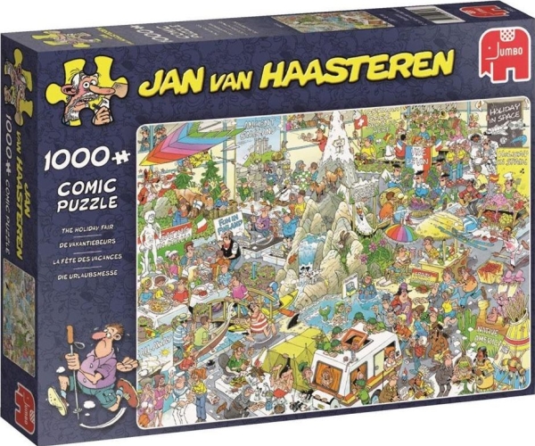 Jan Van Haasteren - Die Urlaubsmesse - 1000 Teile, 1000 Stück(E), Humor, 12 Jahr(E)