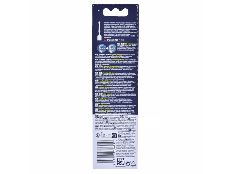 Oral-B Eb50brb-2 Pro Crossaction Sorte Tandbørstespidser