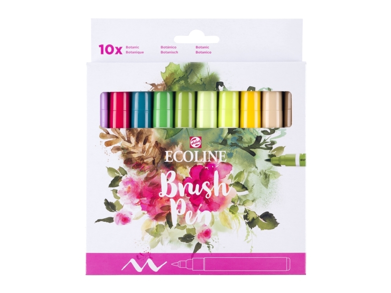 Ecoline Ecoline Brush Pen Set Botanic | 10 Colours