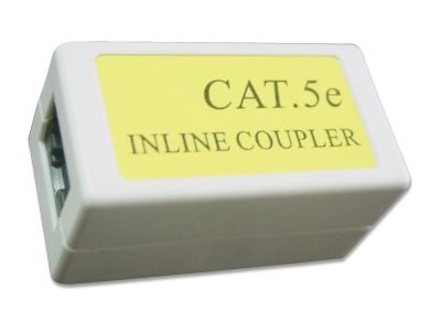 Gembird - Netværkskobling - Rj-45 (Hun) Til Rj-45 (Hun) - Cat 5E - Hvid
