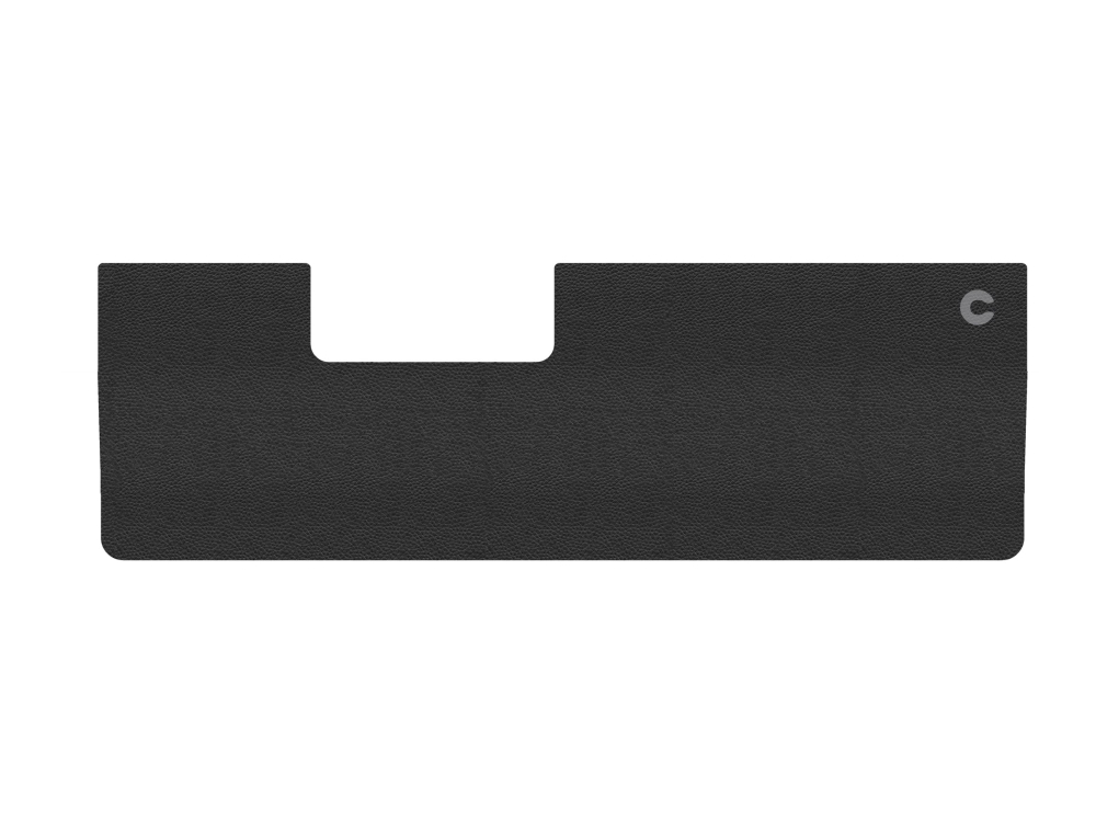 Contour Design RollerMouse Pro /SliderMouse Pro Regular-rannetuki hyvälaatuisesta tekonahasta, Vegan leather, Musta, RollerMouse Pro, SliderMouse Pro, 124 x 382 x 17,5 mm, 230 g, 132 mm