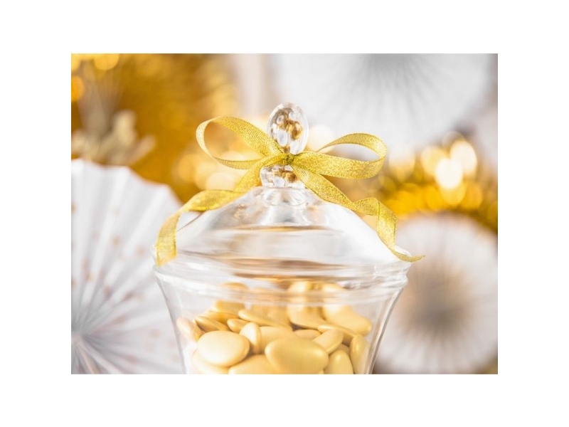 Geschenkband Gold Glitzer 225 M