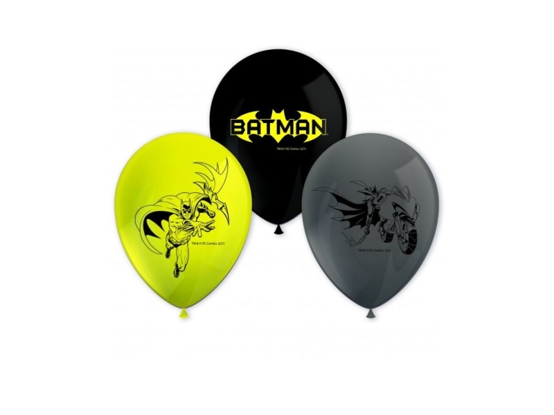 Batman Luftballons, 8 Stk.