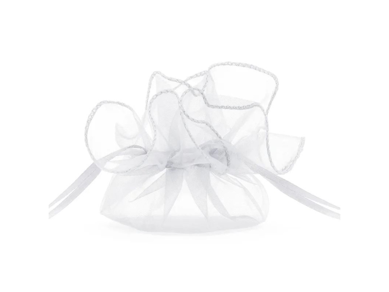 Weiße Organzabeutel, 25 Cm