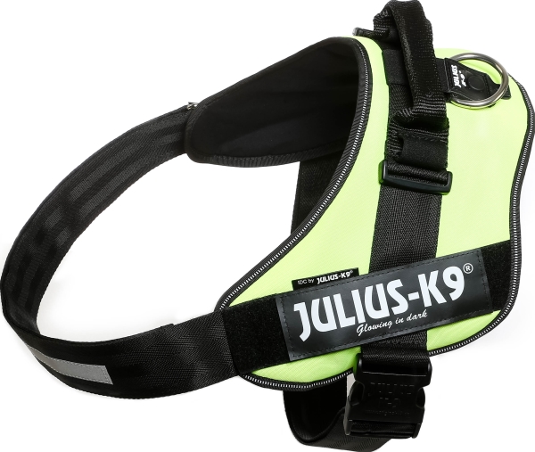 Julius-K9 *K9 IDC sele, str.: 4, neongrøn 96-138 cm | Sällskapsdjur - Hund - Hundseler | GameStuff