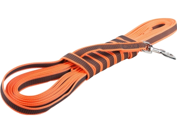 Julius-K9 K9 C&G line,orange/grå,20mm/10m,m/håndt,max 50kg | Sällskapsdjur - Hund - Hundkoppel | GameStuff