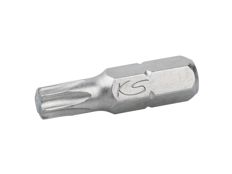 KS Tools 911.5144, 1 stk, Torx, T40, Nikkel, DIN 3126, ISO 1173 - C 8, 30 mm