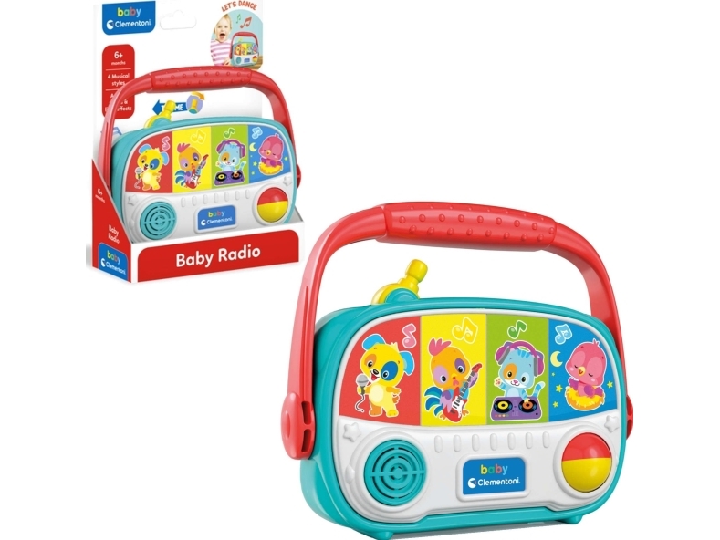 Clementoni Interaktiv Leksak Baby Radio