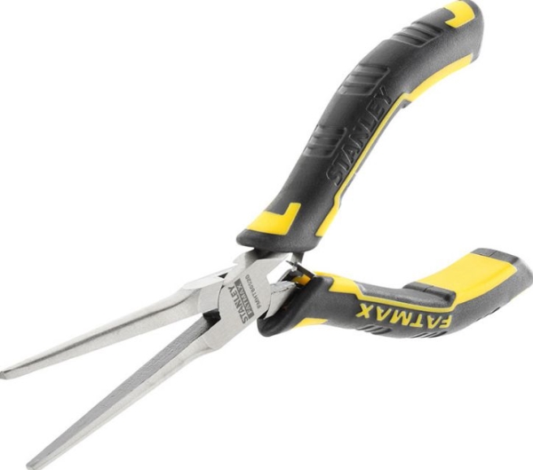 Stanley Elongated half-round nose pliers FM Mini Needle Nose w/cutter (FMHT0-80520) | Verktyg & Verkstad - Tänger - Alla Tänger | GameStuff
