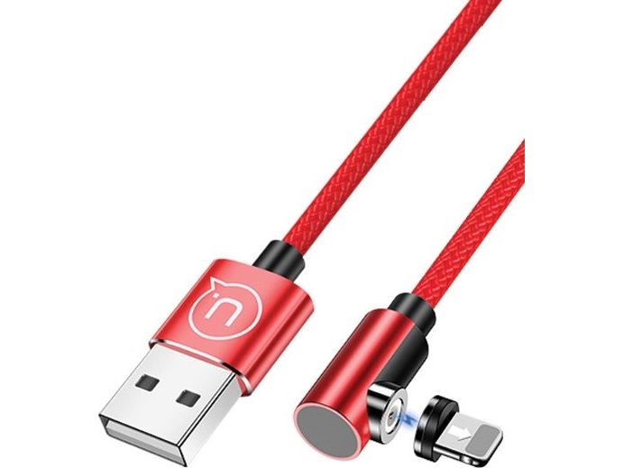 Usb Usams Usb-A - Lightning Cable 1 M Red (63289)