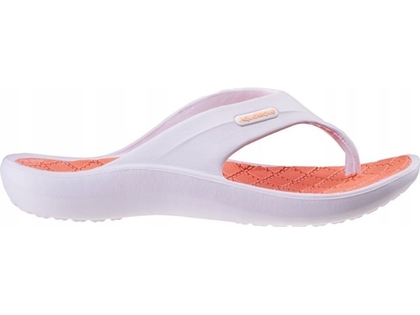 AquaWave flip flops/alá sandaalit ALEMA WMNS WHITE/FRESH SALMON 37