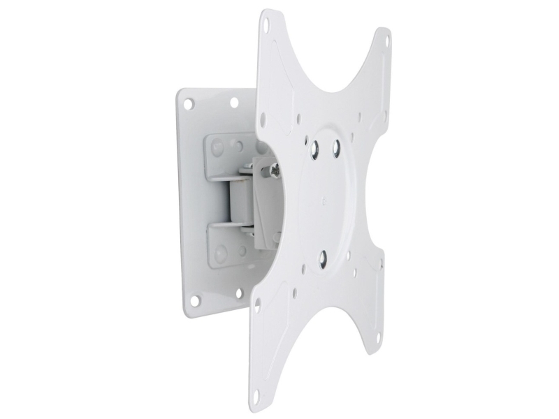 Techly Ica-Lcd 2900Wh, 94 Cm (37"), 75 X 75 Mm, 200 X 200 Mm, -12 - 0°, Metall, Weiß
