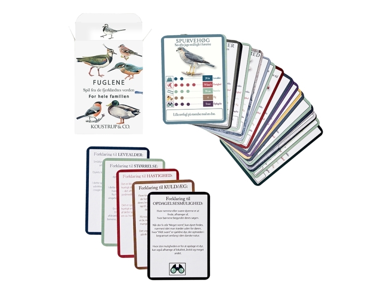 Die Vögel – Kartenspiel - Jede Packung Enthält 10 Identische Spiele | Lars Thomas