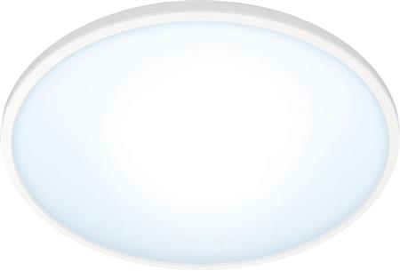 Wiz Ceiling Light Superslim White - Smart Led Lighting - Warm To Cool White Light - Integrated Led - 16W - Wi-Fi