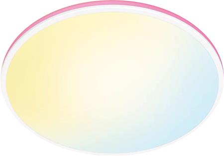 Wiz Ceiling Lamp Rune White - Smart Led Lighting - Coloured And White Light - Integrated Led - 21W - Wi-Fi