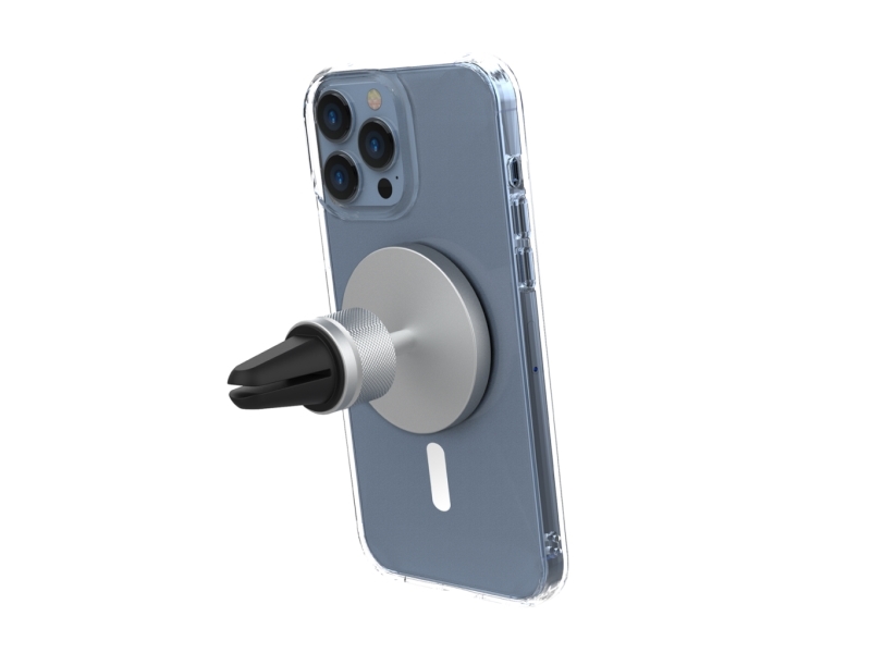 Just Mobile AluDisc? Go ? Magnetic car mount with 360° view for iPhone 12 13 14 15 and newer | N - A | GameStuff