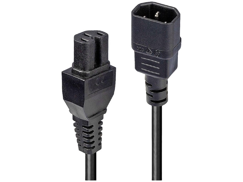 Lindy Hot Condition Type - power extension cable - IEC 60320 C14 to IEC 60320 C15 - 2 m