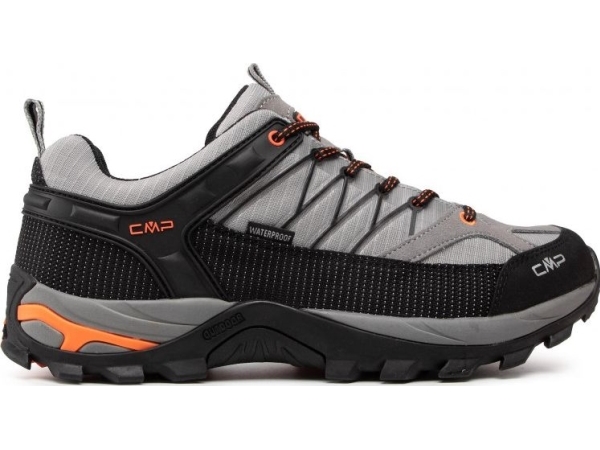 Trekking-Schuhe Cmp Rigel Low Trekking Schuh Cemento/Nero R. 42 (3Q54457-75Ue)