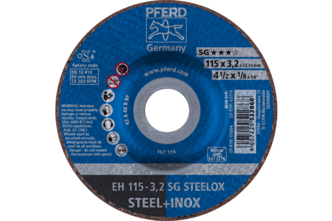 Pferd 61332432, Skæreskive, Rustfrit Stål, Stål, 11,5 Cm, Alle Mærker, Fladcenter, 2,22 Cm