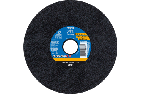 PFERD 61721221, Klippskiva, Platt i mitten, Stål, Varje varumärke, 2,22 cm, 15 cm | Verktyg & Verkstad - Handverktyg - Tillbehör til Handverktyg | GameStuff