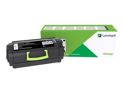 Lexmark 522He - Højtydende - Sort - Original - Tonerpatron Lexmark Corporate - For Lexmark Ms810, Ms811, Ms812