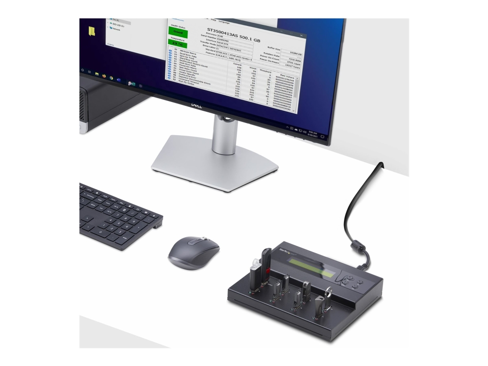 StarTech.com USB Duplicator - 1:7 - USB Flash Drives - Flash Drive Duplicator (USBDUPE17) - USB-enhetsduplikator - 7 fack - TAA-kompatibel | Datorkomponenter - Hårddisk & Lagring - Hårddisktillbehör | GameStuff