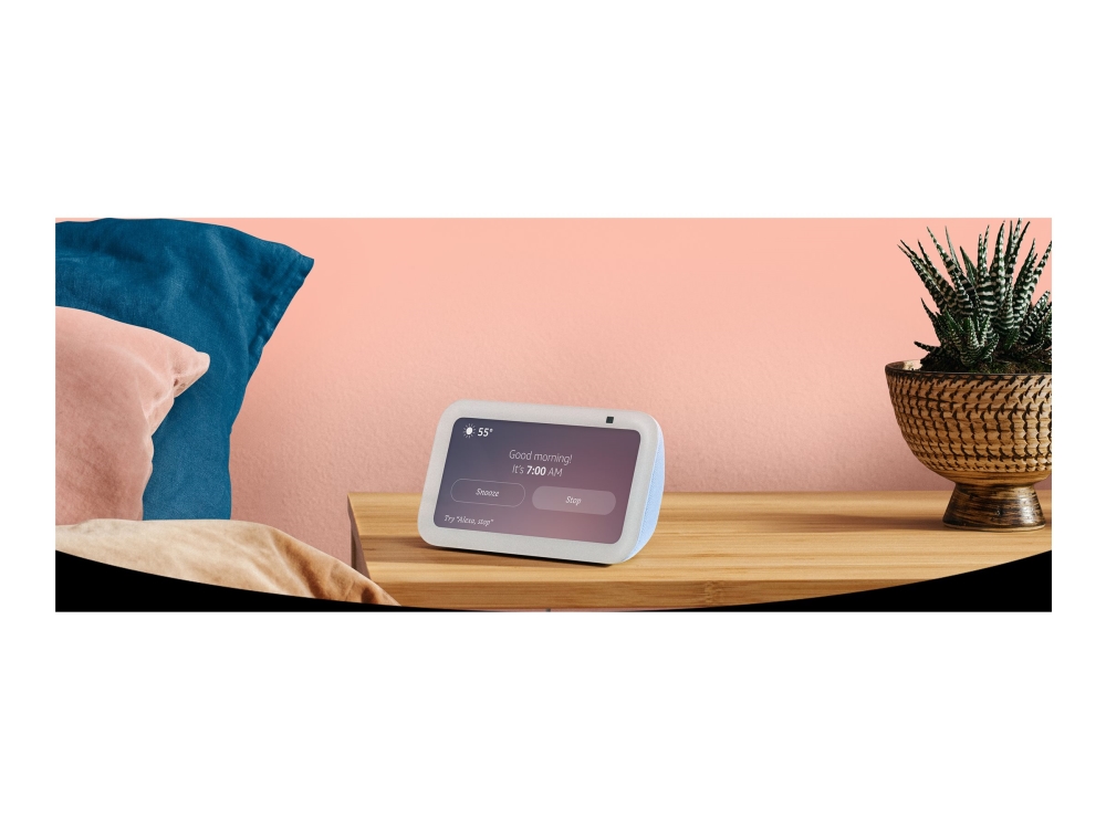 Amazon Echo Show 5 (3 Gen.), Amazon Alexa, Rechteck, Blau, Android, Fire Os, Ios, 14 Cm (5.5"), Mediatek