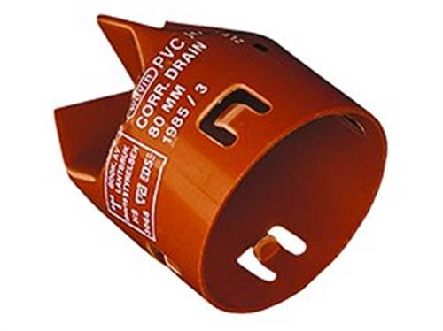 Wavin 126/113 Mm Pvc-Ablaufendmuffe