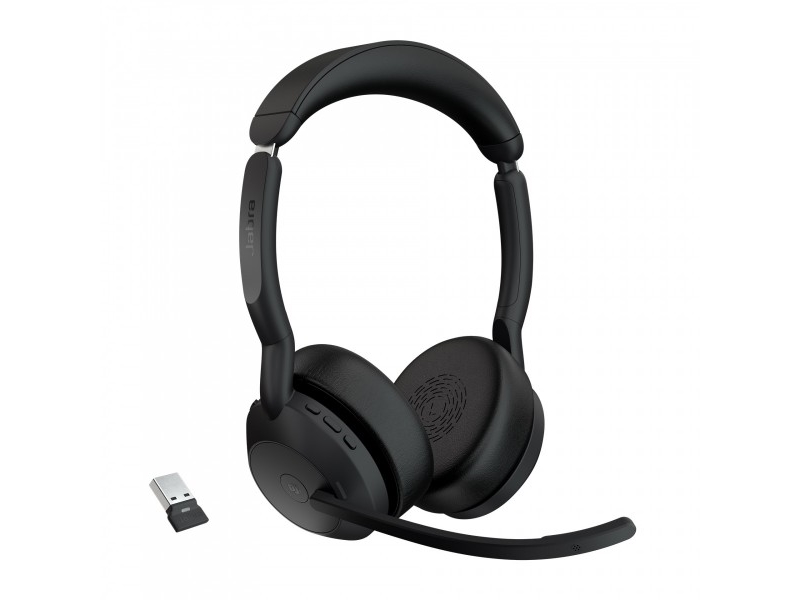 Jabra Evolve2 55 Ms Stereo Bluetooth Usb-A Headset (25599-999-999)