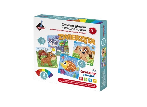 Askato Paste-On Brilliant Kinderhand - Tiere