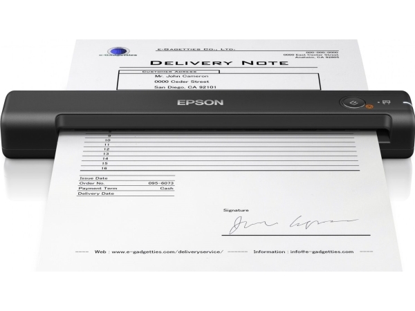 Epson WorkForce ES-50 - Scanner med papirfødning - Contact Image Sensor (CIS) - A4 - 600 dpi x 600 dpi - op til 300 scanninger pr. dag - USB 2.0