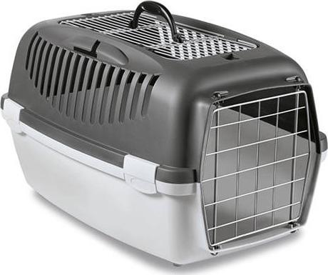 Zolux Hundetransportkasse Gulliver 3 Metal, Grå Åbent Top