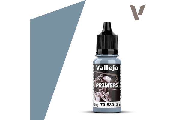 Vallejo : 70.630 - Primers - Steel Grey (18 Ml)