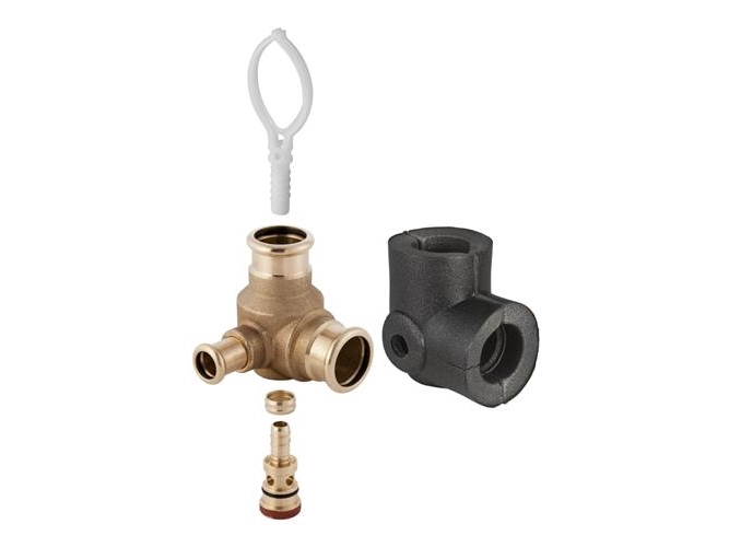 Geberit Mapress Tilslutningsgarnitur Til Indvendig Cirkulation: D=28Mm, D1=15Mm