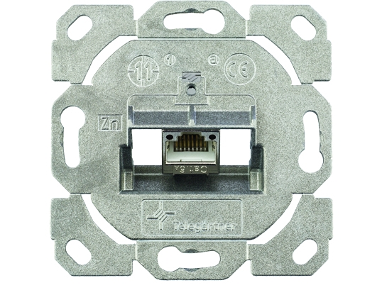 Telegärtner J00020a0530, Rj-45, 6A, Metallisch, 28 Mm, 6,9 Mm, 70 Mm
