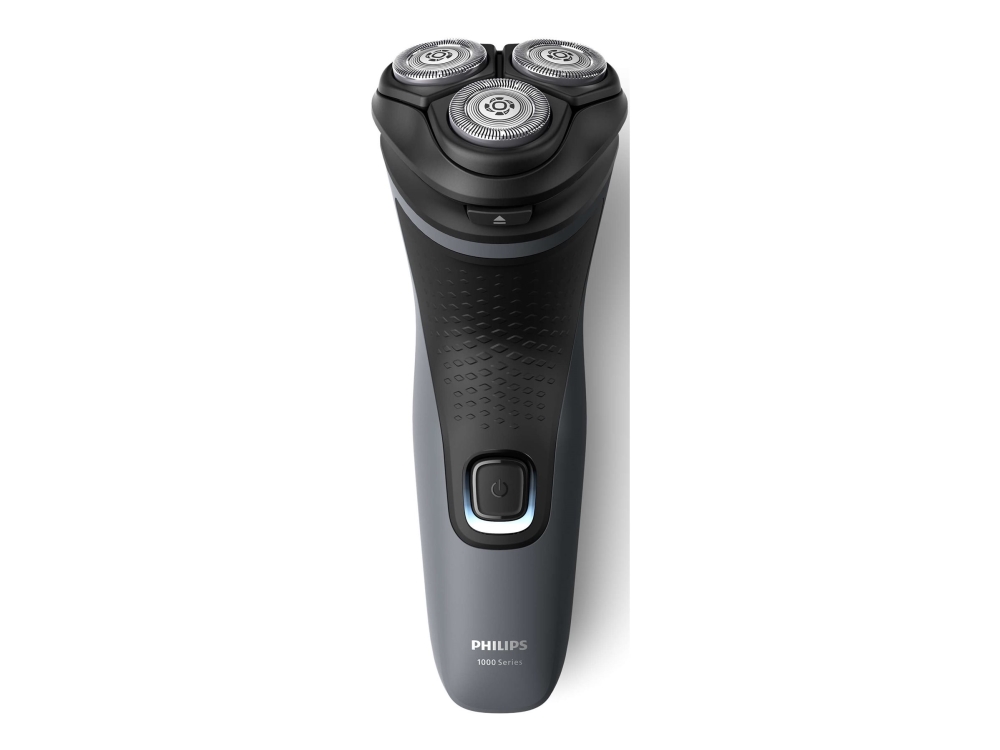 Philips Shaver 1000 Series S1142/00 Elektrisk Barbermaskine - Roterende Barbermaskine - Sort - Grå - Genopladeligt Batteri - Nikkelmetalhydrid (Nimh)