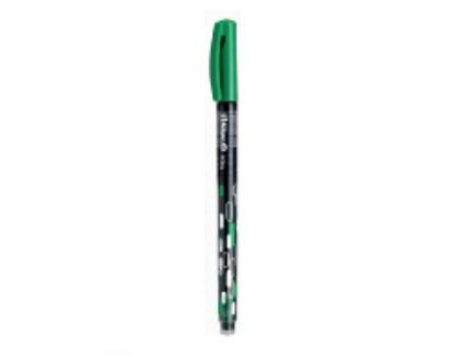 Pelikan Inky, Kuglepen, Sort, Grøn, Grøn, Plast, 0,5 mm, 1 stk