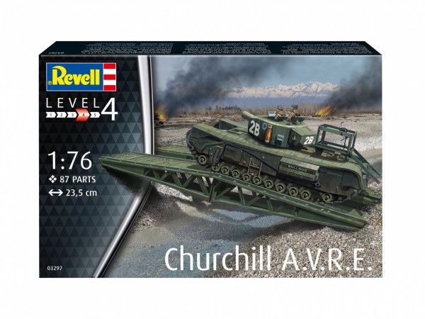 Churchill A.V.R.E. 1:76 | Utomhusleksaker - El & Bensinfordon - ATV | GameStuff