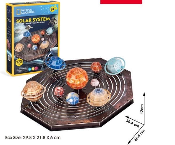 3D-Puzzle National Geographic Sonnensystem Ds1087h Cubic Fun