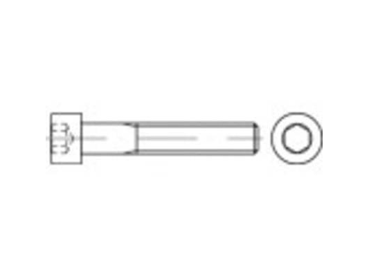 Toolcraft 114524 Cylinderskruer M3 35 Mm Indvendig Sekskant Din 912 Stål 100 Stk