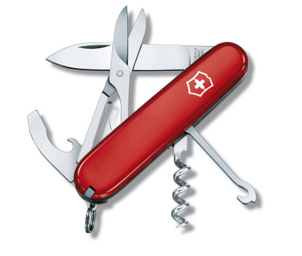 Victorinox 1.3405, Fällkniv av slipjoint-modell, Kniv med flera verktyg, 14 mm, 65 g | Cykling - Verktyg och underhåll - Multitools | GameStuff