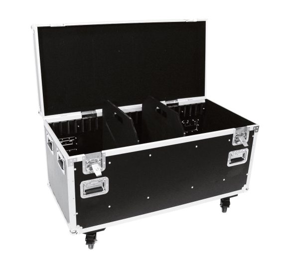 Roadinger 30126410, Transportboks, Krydsfiner, 46,5 Kg, Sort, Sølv