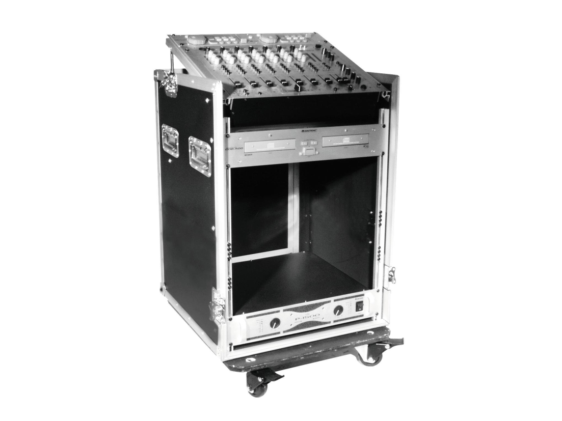 Roadinger 30110001, Transportboks, Krydsfiner, 29,9 Kg, Sort