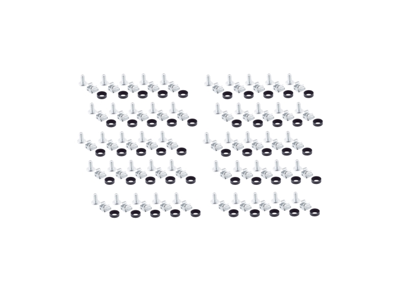 Shiverpeaks Bs08-01029, Bolts & Nuts, Metall, Metall, Rund, M6, Silber