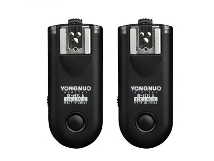 Yongnuo RF-603II C3, AAA, 45 t, 37 mm, 30 mm, 81,3 mm