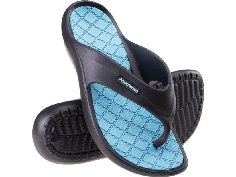 AquaWave jakkesandaler ALEMA WMNS BLACK/BLUE CURACAO 36