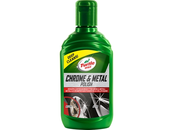 Turtle Wax Chrome & Metal Polish | Bilvård & Biltillbehör - Exteriör Bilvård - Tillbehör för Polering | GameStuff